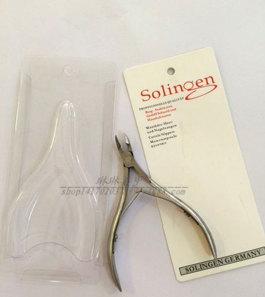 Home Tools Beauty Product 801 Exquisite Stainless Steel Cuticle Nipper White Card