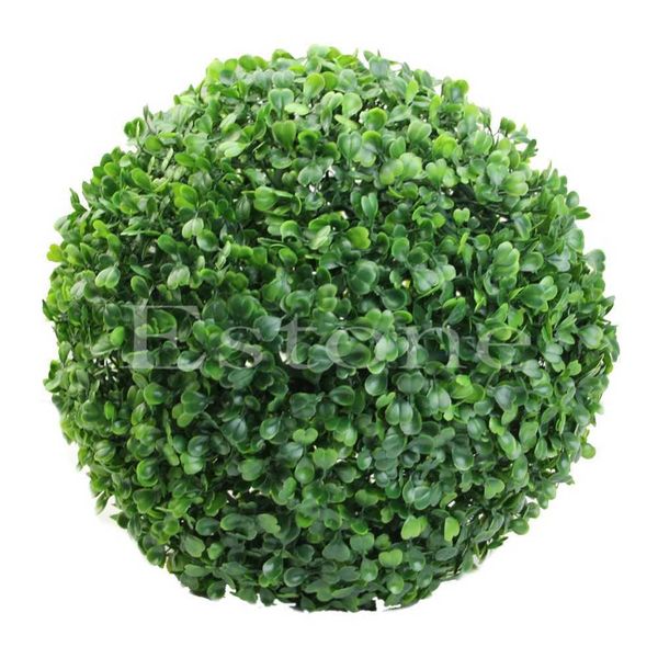 30CM Artificial Plant Ball Tree Boxwood Wedding Event Home Outdo ation 210624