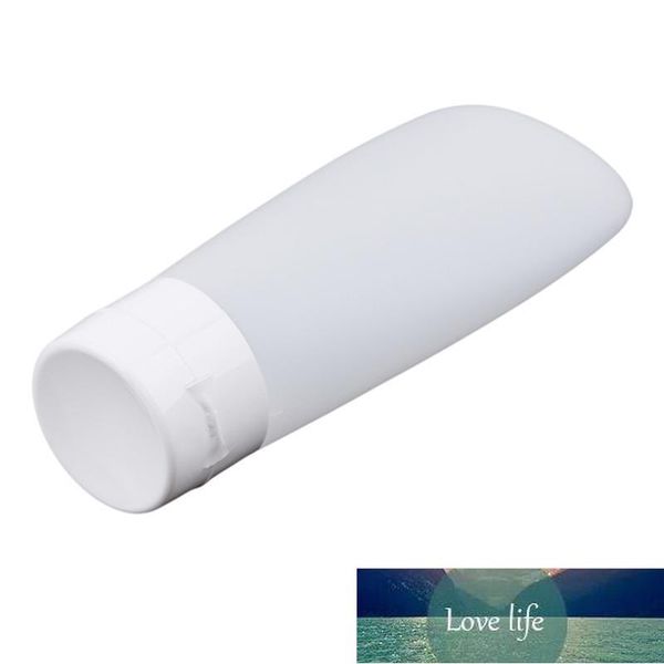 Pc White Travel Empty Clear Tube Cosmetic Cream Lotion Shampoo Bath Containers Refillable Bottles Storage & Jars Factory price expert design