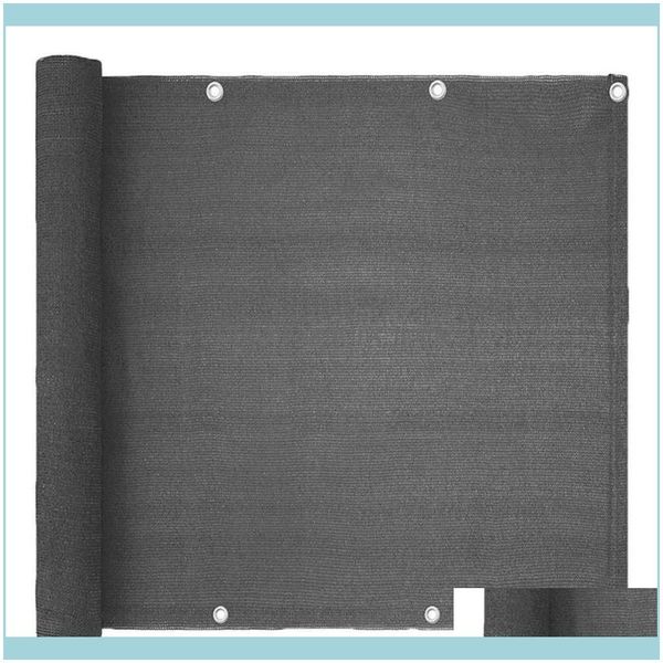 Buildings Patio, Lawn Home & Gardensunshade Net Wind Balcony Garden Fence Er With Ties Swimming Pool Privacy Screen Outdoor Awning Breeze De