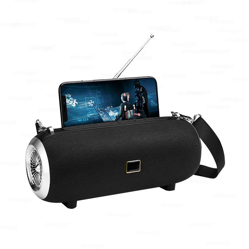 Portable Speakers High Power 40W Bluetooth Speaker Stand Enceinte Wireless Column Outdoor TWS Subwoofer Sport Sound Bar With Phone Holder
