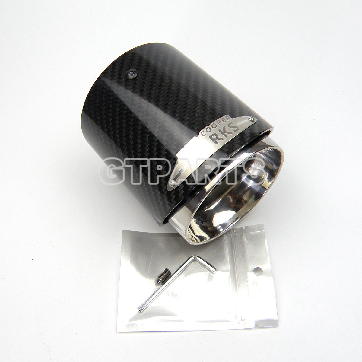 1 piece Carbon Fiber Exhaust Tips for Mini Cooper Tail Pipe Tip R55 R56 R57 R58 R59 R60 R61 F54 F55 F56 F57 F60