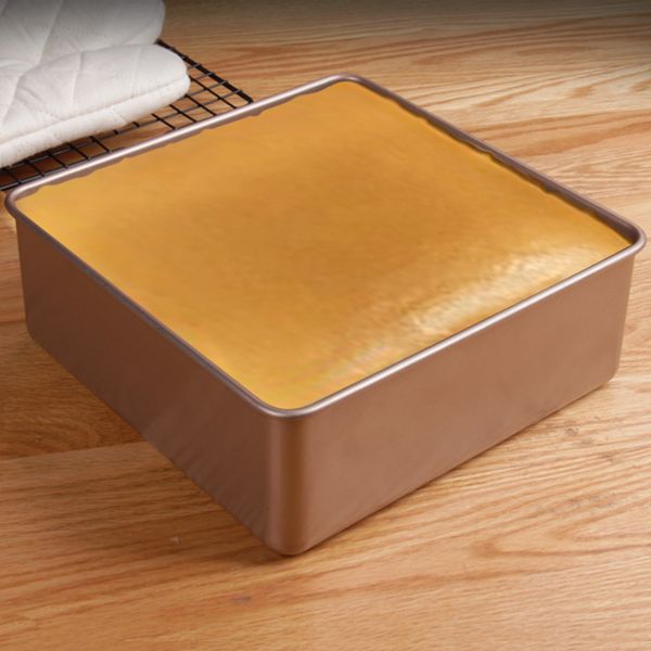 Non-Stick Size Square Cake Baking Pan Carbon Steel Loaf Tray Pie Pizza Bread Tin 6-8-9 Inch Bakeware Kitchen Baker Tools