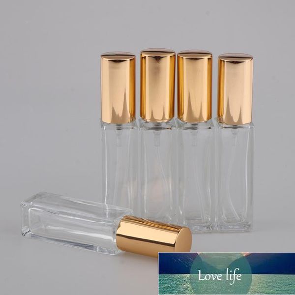 5pcs Spray Bottles Refillable Cosmetic Bottle Portable Perfume Container Travel Bootles With 13 Teeth Screw Lid Storage & Jars Factory price