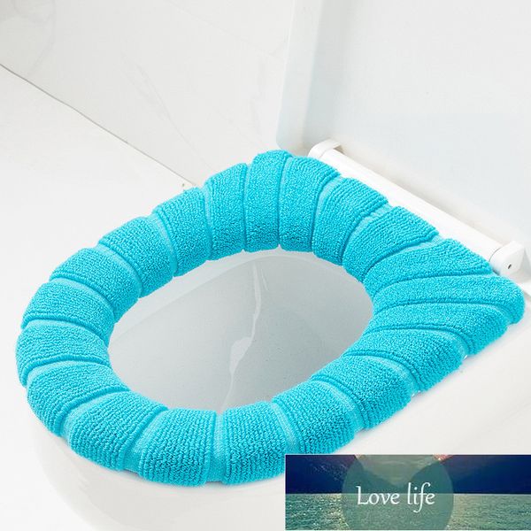 Universal Toilet Seat Cover Bathroom Closestool Mat Seat Case Solid Toilet Sitting Cover 1 Piece Soft Toilet Seat Case For Home Factory pric