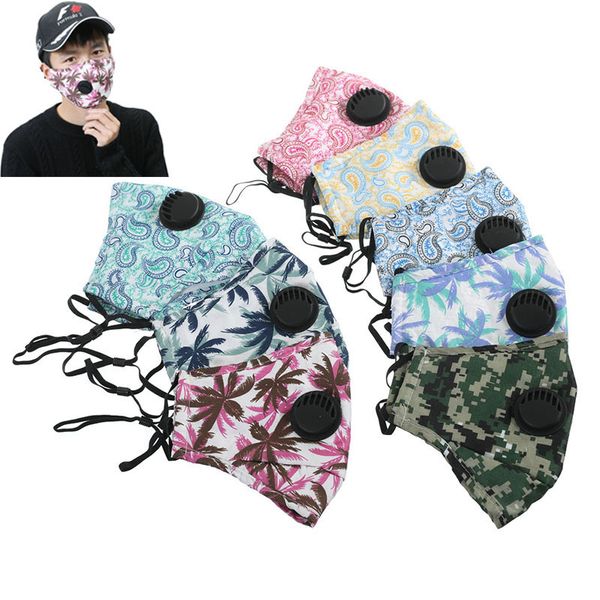 Fashion Face Mask Breathing Valve Anti Dust Face Mask Folding Without Valve Protective Dustproof Pm2.5 Designer Face Masks