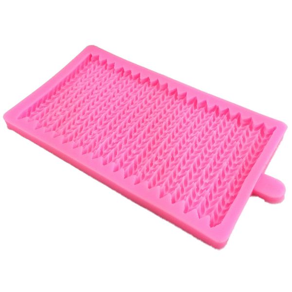 Wool Knitting Knitting Cake Flanging Sugar Rim Silicone Mould Chocolate Baking Decorative Mold Cakes Tools Type