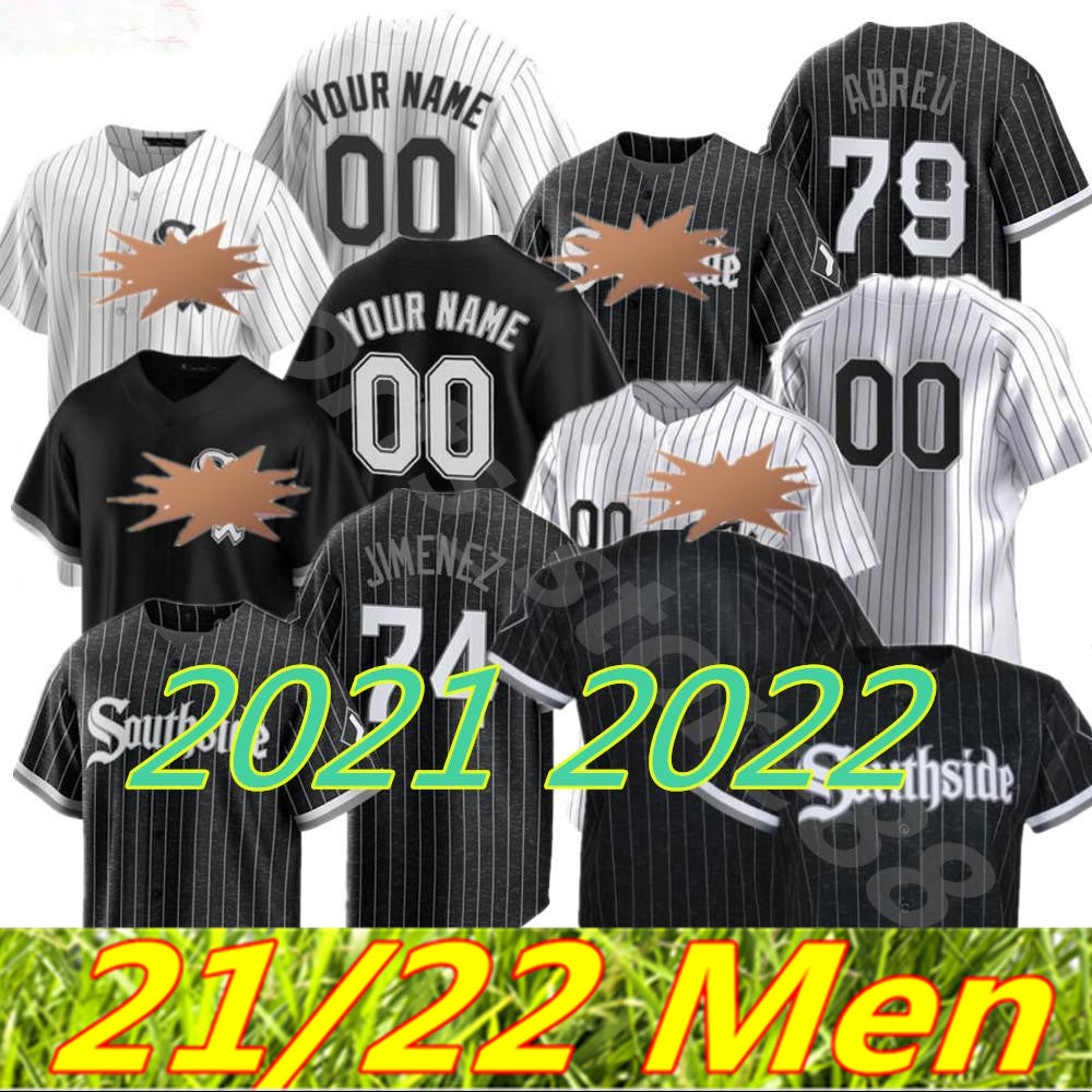 Custom 2021 Chicago Men Women youth kids Baseball Jerseys 72 Carlton Fisk #79 Jose Abreu 45 Michael 35 Frank Thomas Stitched White Sox jersey