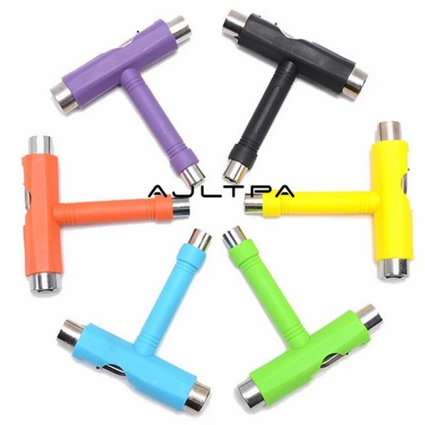 T Shape Multifunctional Skateboard Tool Scooter Longboard Wrench Nuts Adjusting Tool Skate Adjustment Equipment