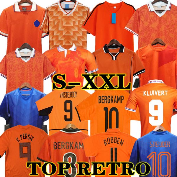 Gullit 1988 Retro Netherland Soccer Jersey 2012 Van Basten 2010 2000 2002 1998 1994 90 92 Holland vintage football shirts Classic 1996 Rijk