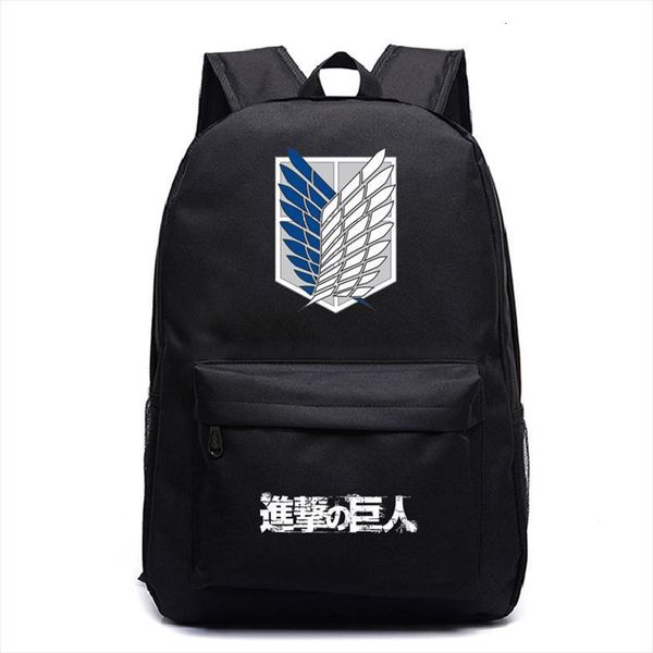 Anime Attack On Titan Backpack Kids Boys Girls School Backpacks Men Women Pattern Laptop Bags Students Book Rucksack