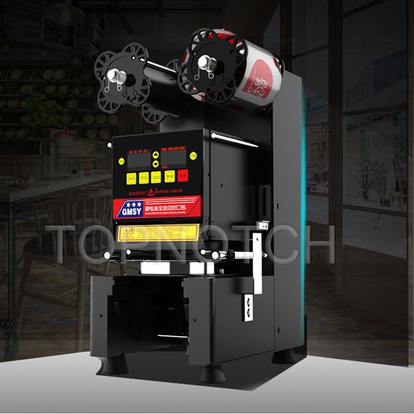 Full Automatic Milk Tea Sealing Machine Commercial Cup Sealer Equipment