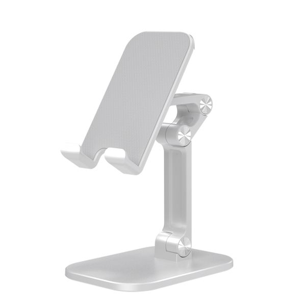 Universal Mobile Phone Holder Support Desk Stand For iPhone iPad Adjustable Metal Desktop Tablet Holders with Retail Box