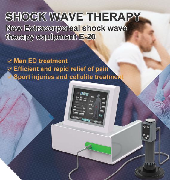 Top Quality Health Gadgets Extracorporeal Shock Wave Therapy Equipment Shockwave Machine Pain Relief Massager For Erectile Dysfunction Physi
