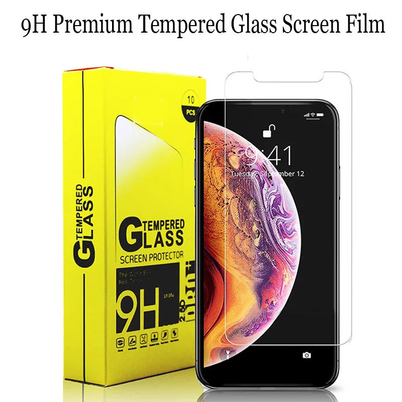 9d tempered glass phone screen protector for iphone 13 12 11 pro max x xs xr 8 7 6 plus and samsung galaxy s21 s20 a42 a72 scratchproof toughened 0