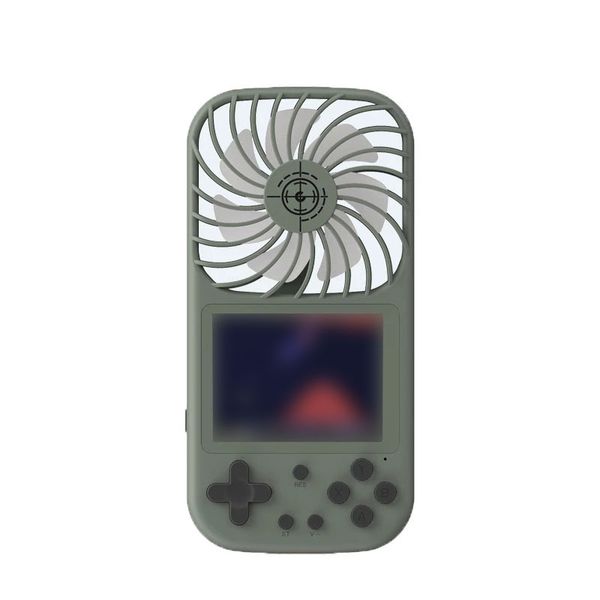 F1 Handheld Fan Game Console 2.8 inch 500 Classic Games Support Five National Languages Small Portable Handheld Game Console