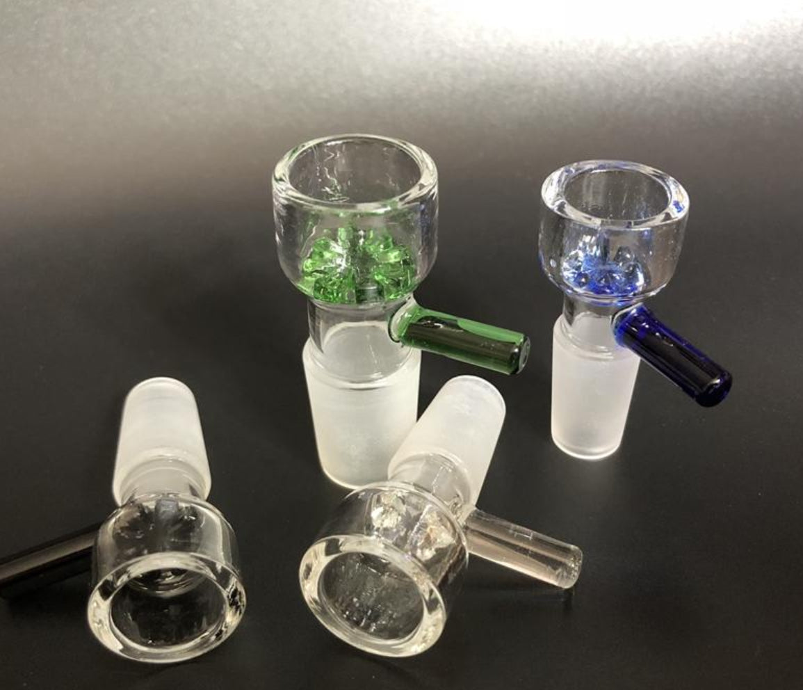 Vintage Glass screen Bowl bong hookah male 14mm 18mm For Water Bong pipe smoking bowls original glass factory made can put customer logo by DHL UPS