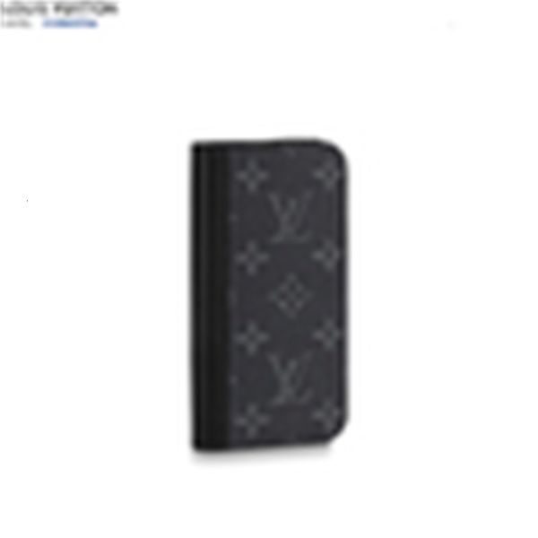 Designer Luxury M68694 Iphone X-xs Folio Men Real Leather Long Wallet Chain Wallets Compact Purse Clutches Evening Key Card Brand Holders