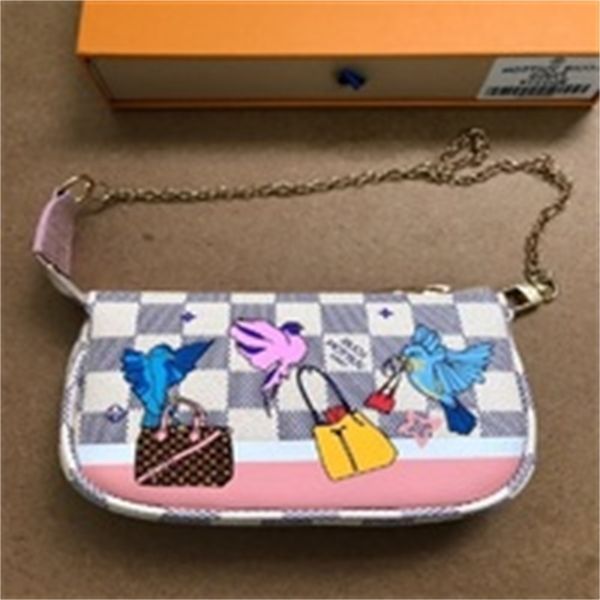 Holders Brand Designer Luxury Dfhdfhfdh Chain Wallets Compact Purse Clutches Evening Key Card
