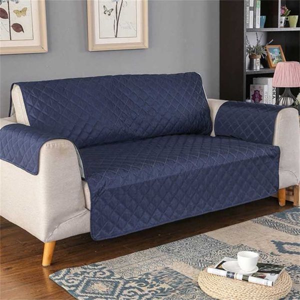 Modern Sofa Covers for Living Room Couch Cover Pet Dog Kids Mat Furniture Protector Reversible Armrest Slipcovers 1-2-3 Seater 211116