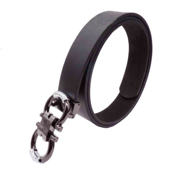 Leather Belt Men&#039;s Simple Business Pants Fashion Youth Automatic Buckle