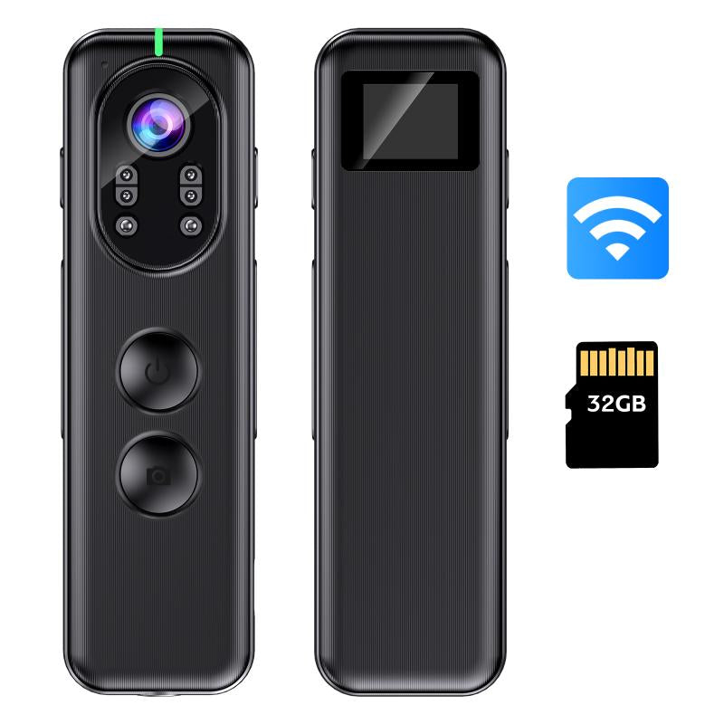 Mini Cameras BOBLOV D1 Small Body Camera WiFi Cam IR Night Vision 1080P Loop Recording Motion Detection Cycling Bike And Car