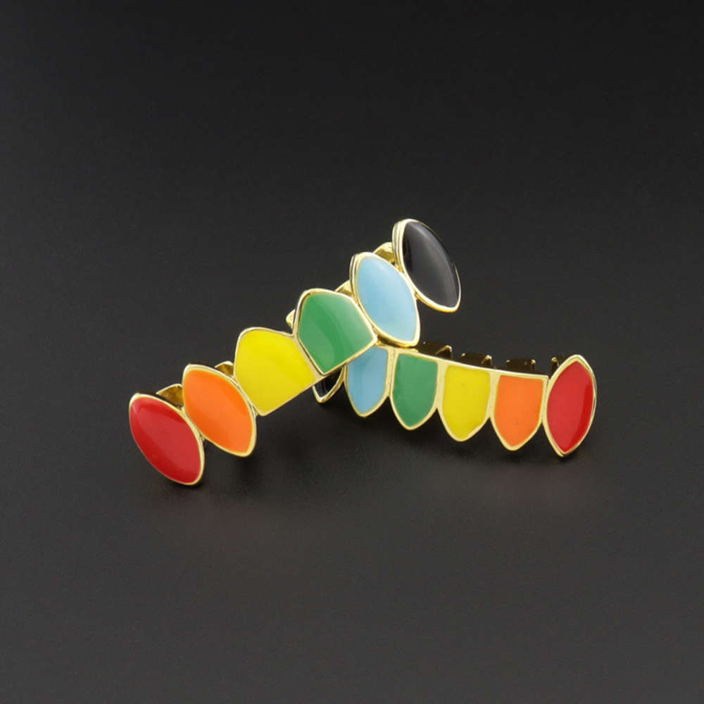 Chaozhou hip hop gold teeth grills