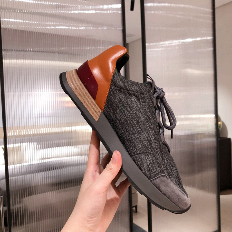 Nylon Women casual shoe rubber platform motocross tires polyamide Designer Sneaker