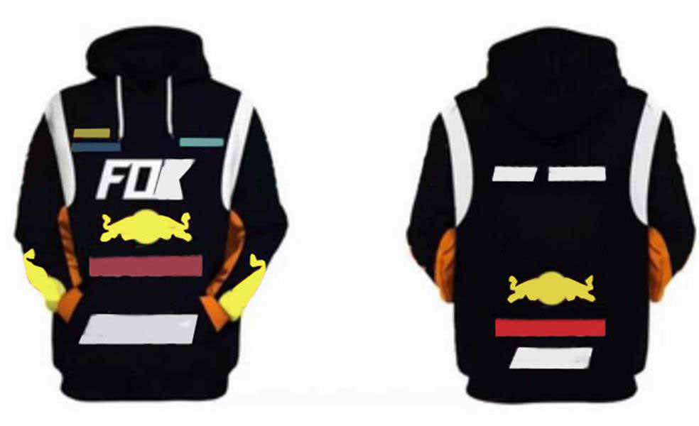 2021 motorcycle racing pullover sweatshirt, windproof, warm riding hoodie, the same style is customized