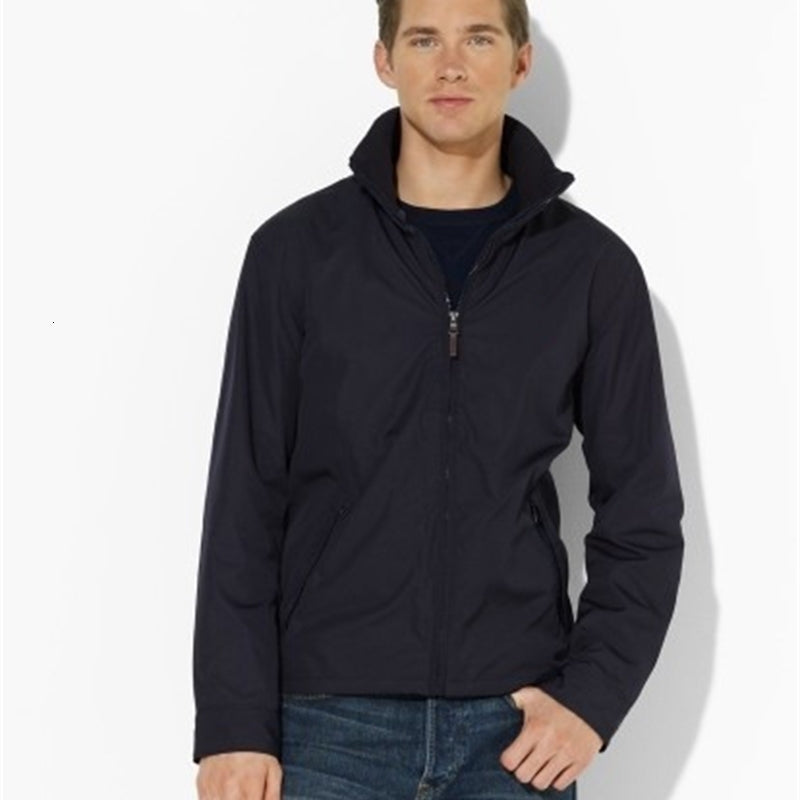 Men&#039;s Jackets mens designer jacket New small horse Spring Fleece Warm Hooded Coat Thermal Thick Outerwear Male Military Casual IN1