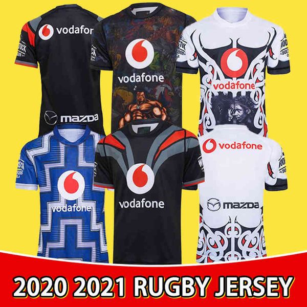 Top New 2020 2021 WARRIOR souvenir Super rugby Jerseys Home Away 20 21 High-quality Rugby shirts S-5XL