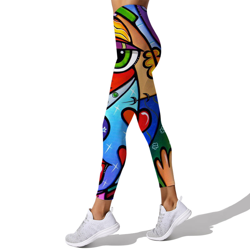 CLOOCL Geometric Art Patterns Women&#039;s Yoga Pants Workout Leggings 3D Print Sport Running Sweatpants Fitness Athletic Gym Sportswear
