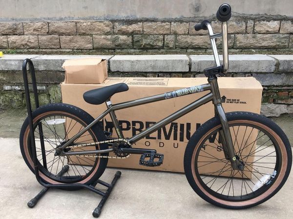 Premium Subway Bmx Bikes 20&#039; Full Crmo Bearings Goldnbrown
