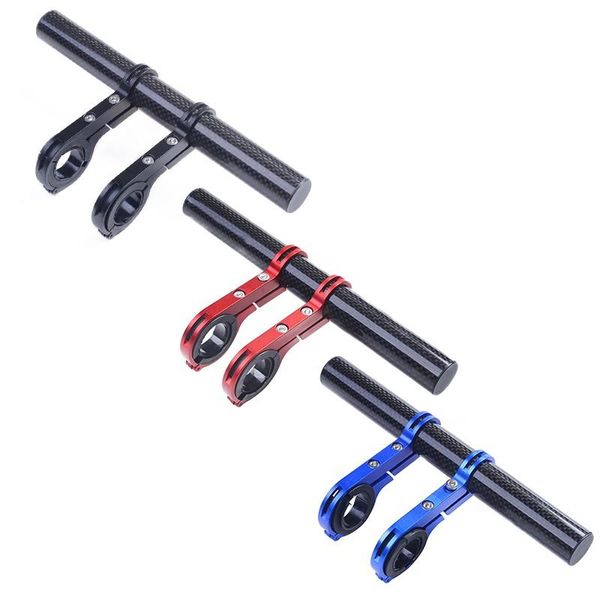 Bike Lights Bicycle Holder Handle Bar Accessories Extender Carbon Tube Bracket Riding Extension Car Frame