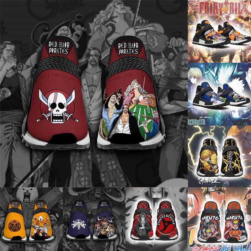 Fashion Styles DIY Sneakers Customized Carton Sports Running Shoes Mens Anime Youth Classic Mans Womens Trainer