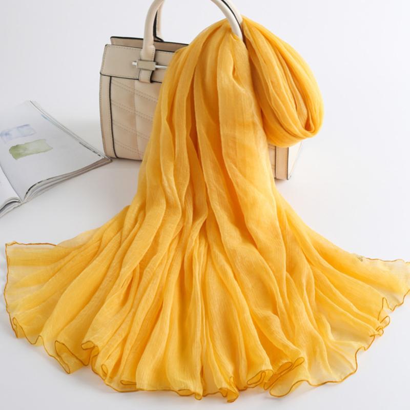 Scarves Oversize Sunscreen Pareo Beach Shawl Summer Chiffon Flower Prints Silk Scarf Women Bandana Ladies Foulard Female Muffler