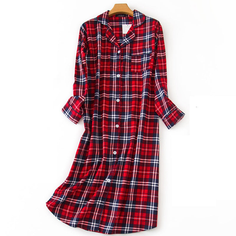 Women&#039;s Sleepwear cotton robes, flannel large, long sleeves