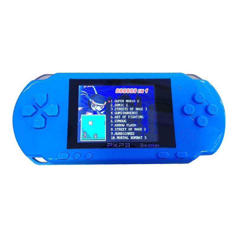 Portable Game Players 3 Inch 16 Bit PXP3 Slim Station Video Games Player Handheld +Free Console Built-in 150 Classic