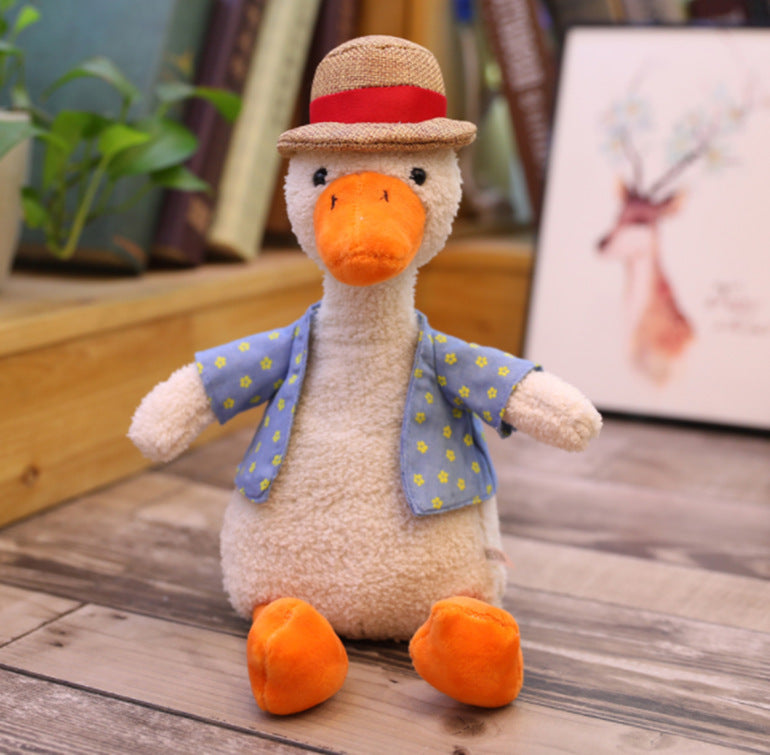 dolls cute plush toys crossborder wholesale doll yellow duck refueling