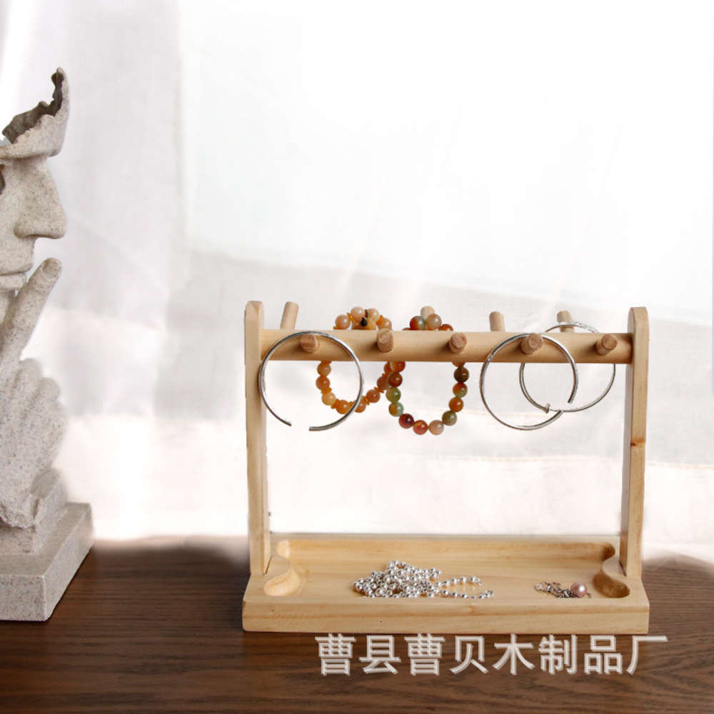 Nordic household key desktop jewelry display necklace ring storage rack