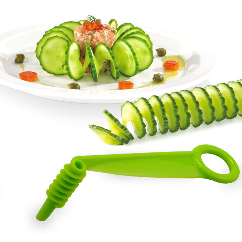 Vegetable Fruit Spiral Slicer Manual Spiral Screw Slicer Potato Cutting Device Cut Fries Cut Manual Potato Cutter Kitchen Tool
