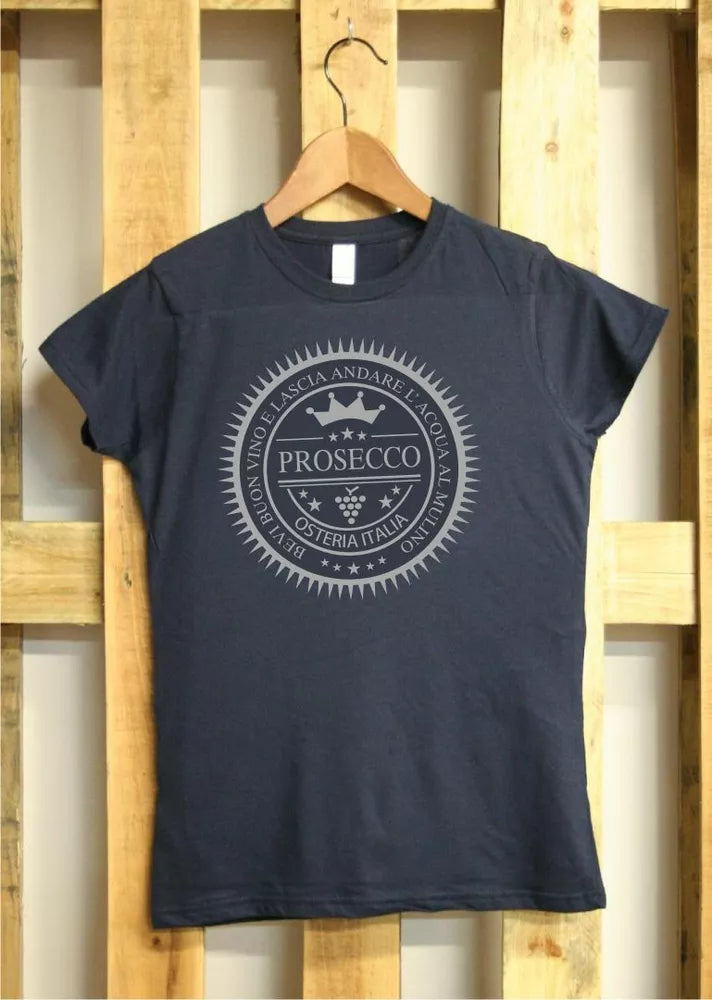 Prosecco knitted j342 drink good wine and let go water to the Mill T-Shirt