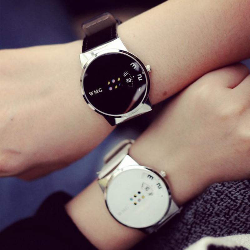 Wristwatches Fashion Brand Couple Watches Casual Quartz Women Men Watch Minimalism Lover&#039;s Gift Clock Boys Girls Wristwatch