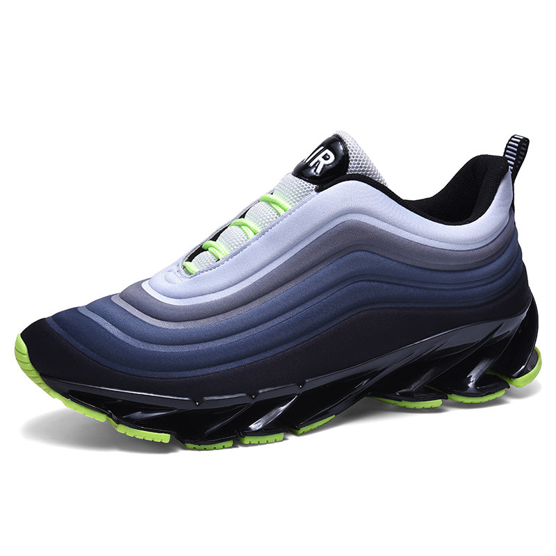 Top Fashion Youth Women Mens Running Shoes Black White Grey Volt Blue Red Jogging Sports Trainers Sneakers Big Size 39-46 Code: 100-2108