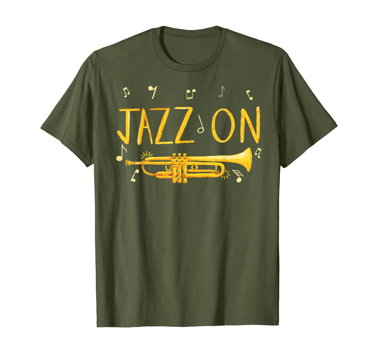 Jazz music t shirt - Gift for Jazz lover and Trumpet player