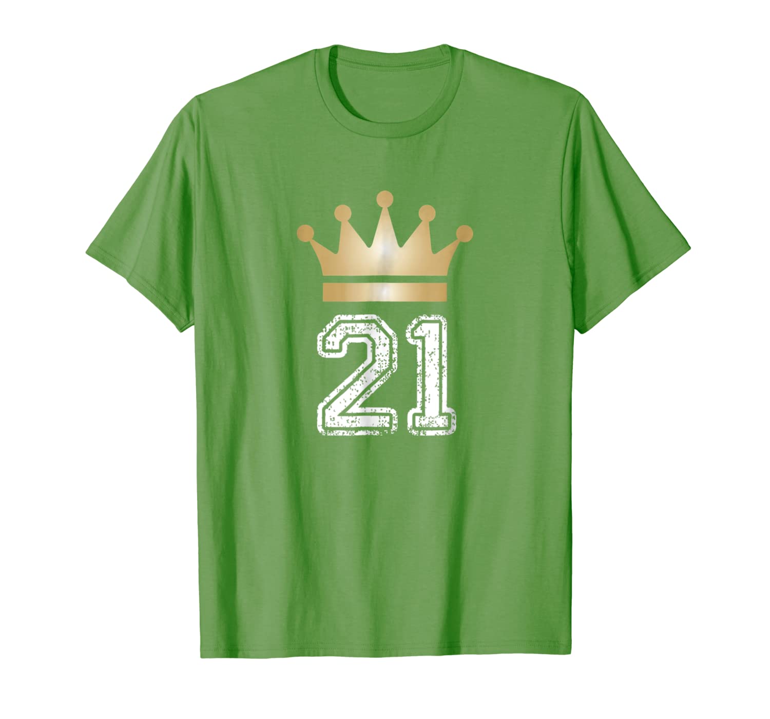 21 Yrs Old 21st Birthday King|Prince Crown Cute Gift T-Shirt