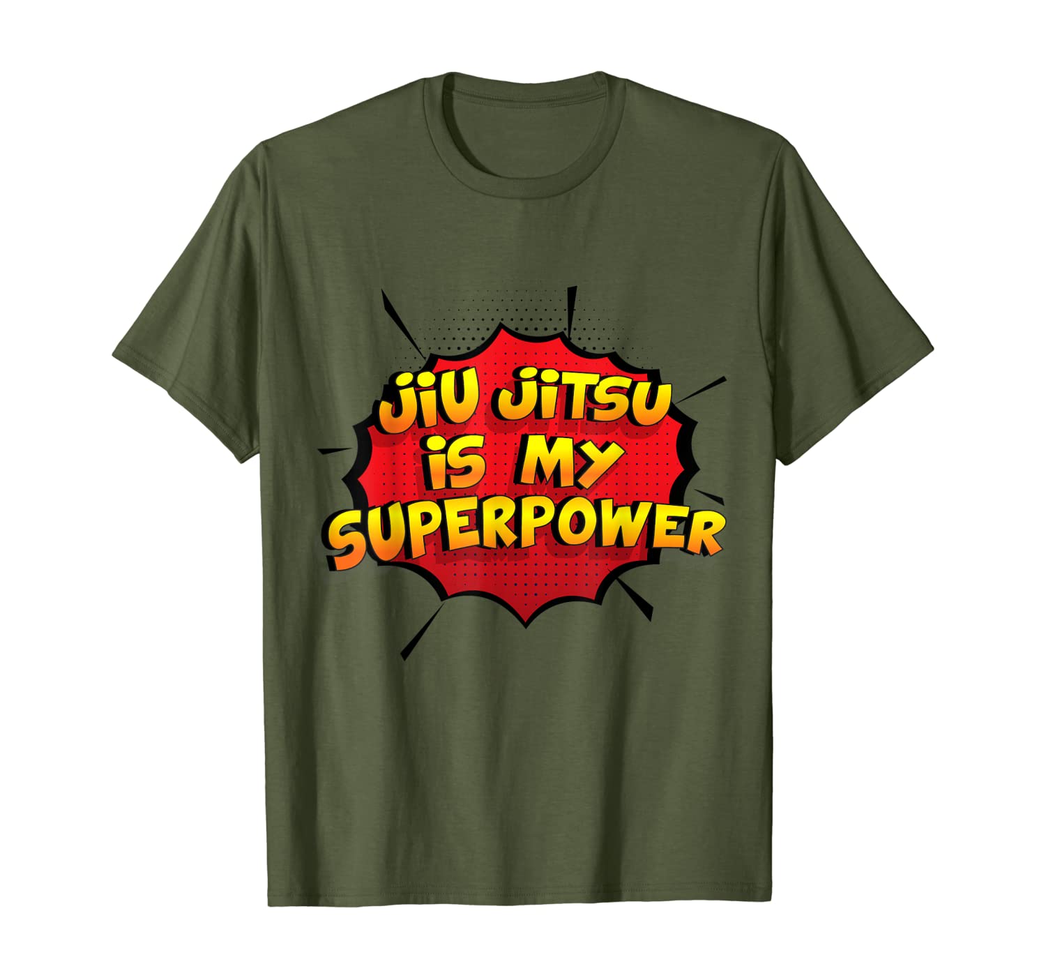 Jiu Jitsu is my Superpower Funny Gift Jiu Jitsu T-Shirt
