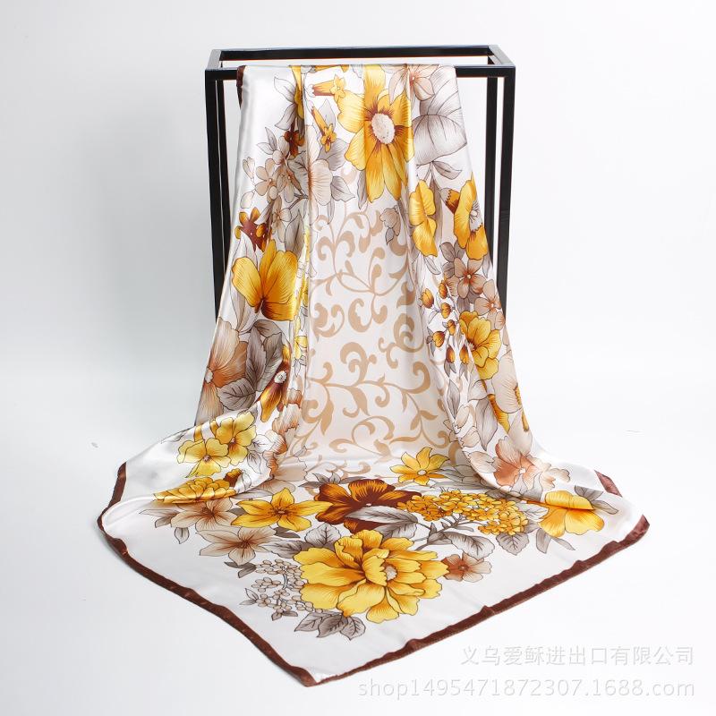 Scarves Sunscreen Soft Wraps Scarf Summer Shawls Bag Heair Decrative Bandana Hijabs Beach Bufand Seda Foulard Ensoie Solar Playa