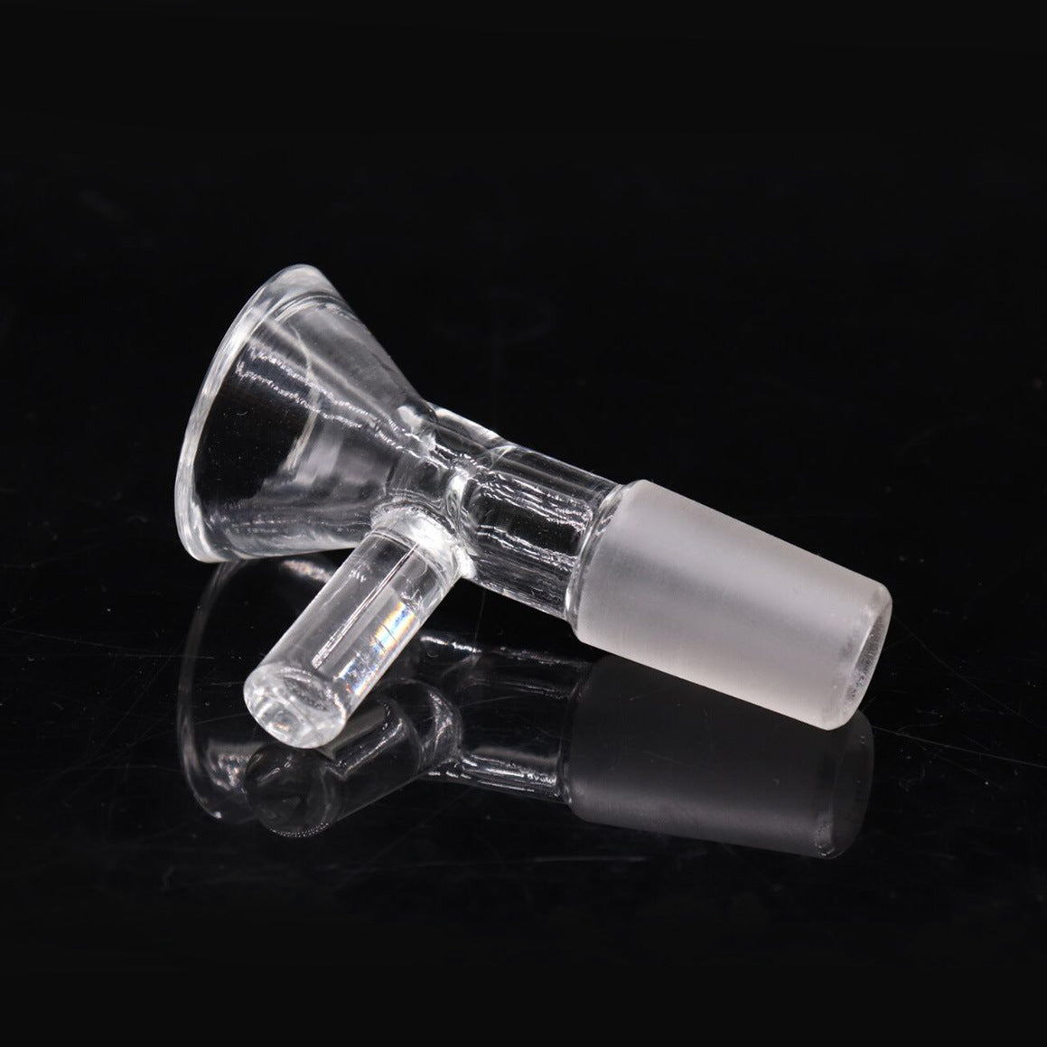 Glass Slides Bowl Pieces Hookahs Bongs Bowls Funnel Rig Accessories Quartz Nails 14mm Male Female Heady Smoking Water pipes dab rigs Bong Slide