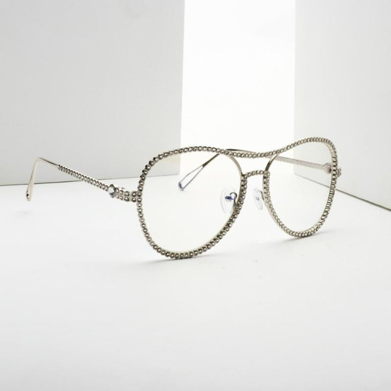 Fashion Sunglasses Frames 2021 Myopia Pochromic Finished Men Women Optical Eyeglasses Frame Lens Diamond Sun Glasses EyewearNX